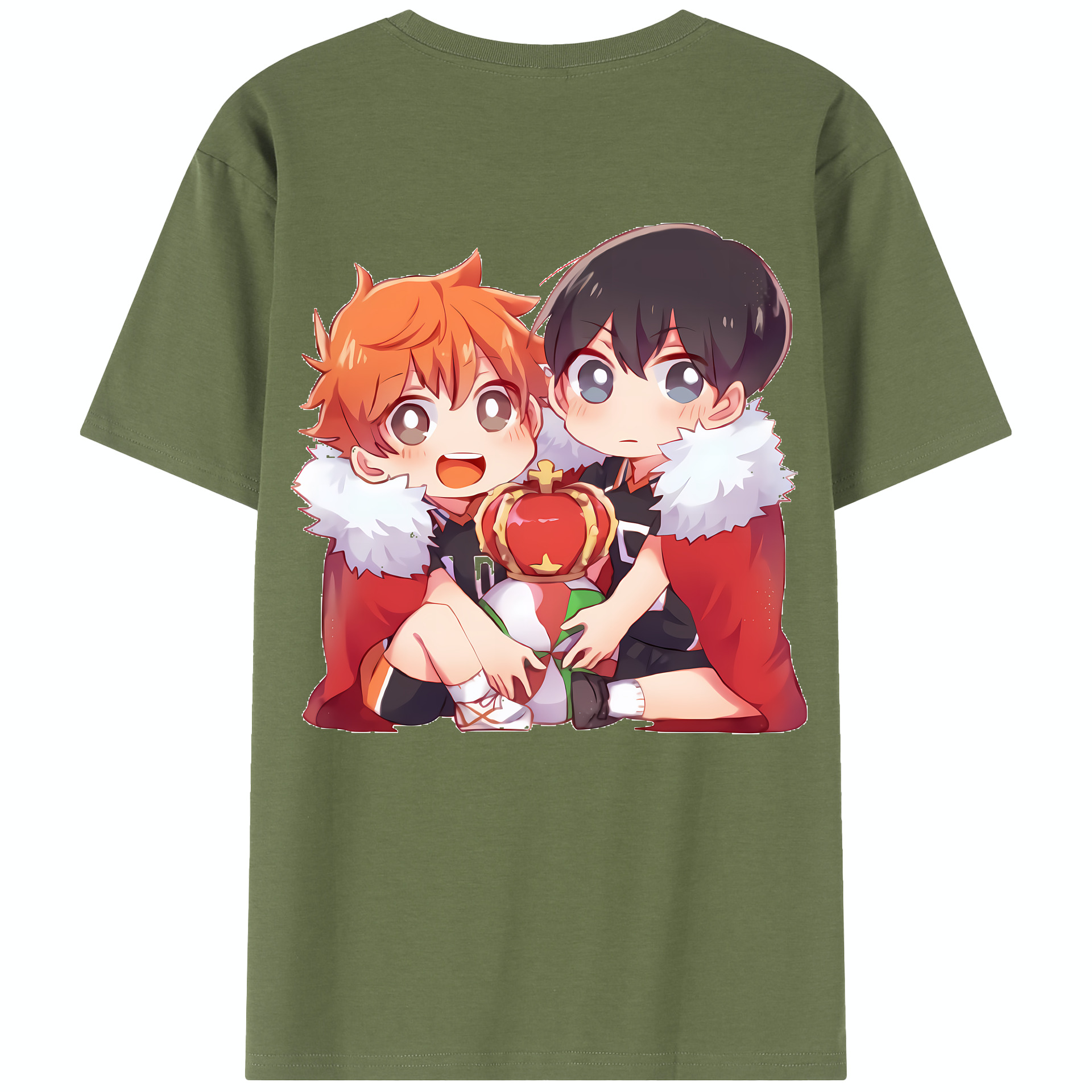 （画像用） ハイキュー!! Haikyu!! 綿100％半袖Tシャツ（背面プリント）